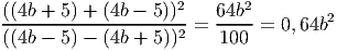              9    16
sin2 ϕ = 1 - ---=  ---
            25    25
     